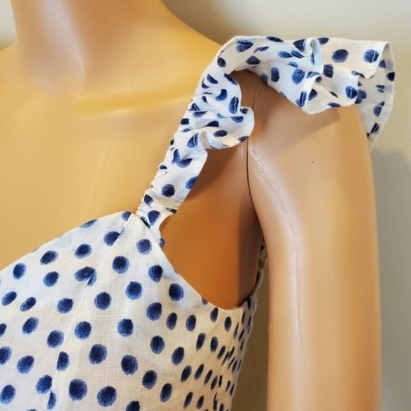 H&M polka-dot Sleeveless cropped top size XS - Picture 5 of 15